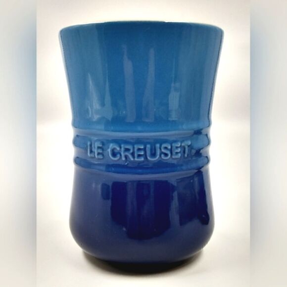 Le Creuset Jar & 6  Utensils Set Kitchen Home Accessories NIB - Picture 13 of 16